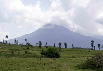 Volcano national park in Rawanda.