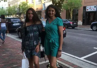 Shopping time with my host family. Love you Kamela!!