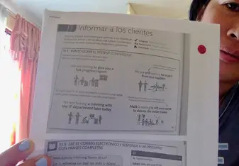 Lesson at Fundacion Mujer 2
