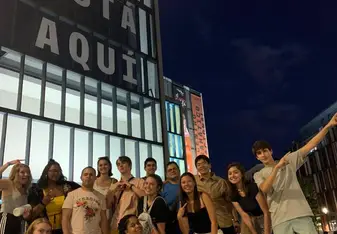 This was taken in our first week of Spain. After this photo I felt a sense of happiness that I got to meet these great people. 