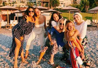 One of our last days in Rhodes. These ladies have my heart!