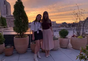 Other Interns and I in New York