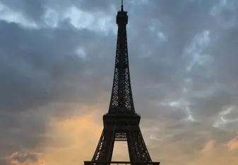 In Paris, a big group of us had a picnic and watched the sunset under the Eiffel Tower. 