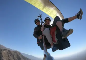 paragliding!