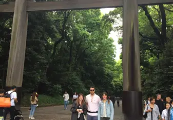 Meiji Shrine near Harajuku