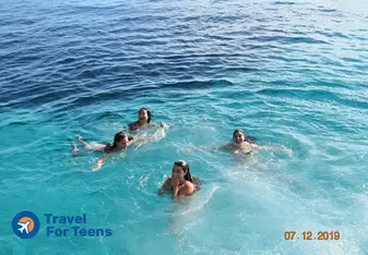 Swimming in the Medeterranean