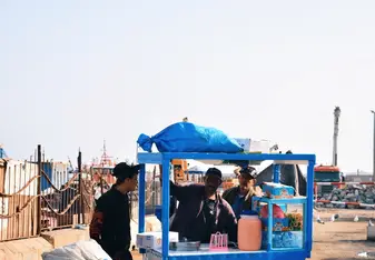 food vendor in Essaouira
