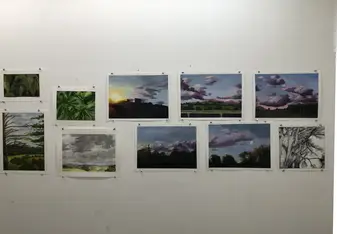 My concentration during the second half of the program was all about landscapes and the nature I found while abroad. I mainly used acrylics, but I switched to pen and water color towards the end so I could practice everything. 