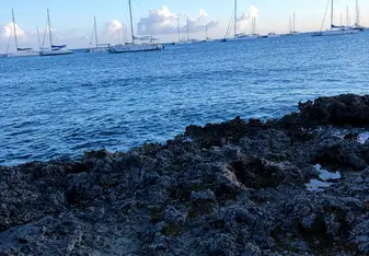 Bayahibe Bay at sunset.