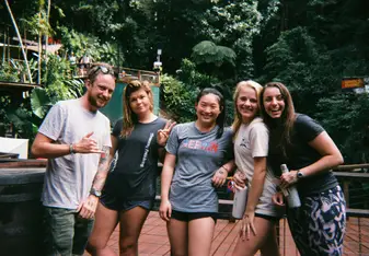 Post bungee-jumping!