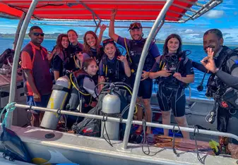 Taken after my second try at scuba diving in Fiji.