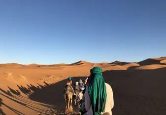 The super amazing camel ride through the Sahara desert 