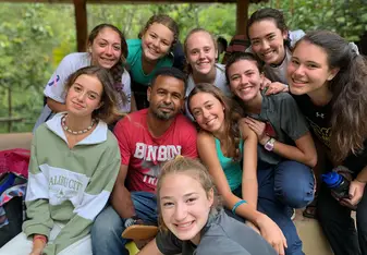 Our camping trip with our newest friend, Bin Bin!