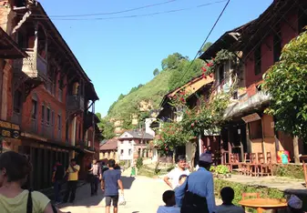 Mountain village
