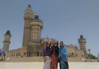 Visit to the holy city of Touba where one of the largest mosques in Africa is located.
