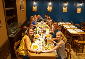 Dinner in Rome