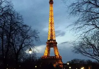 Effiel Tower at night