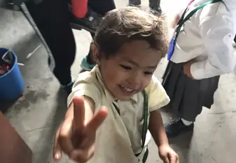 Interacting with children :)