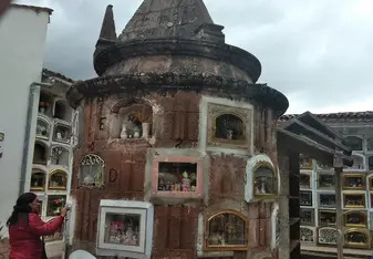 Mausoleum for children in Cusco Peru