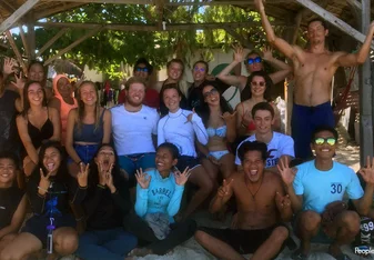 We have a close team on site, and the volunteers very much become part of it during their stay