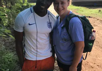 Myself and my medical coordinated, Evans 