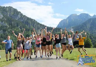 All of our TFT crew taking in the scenery of Germany on a bike tour!