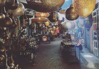Market in Marrakech 