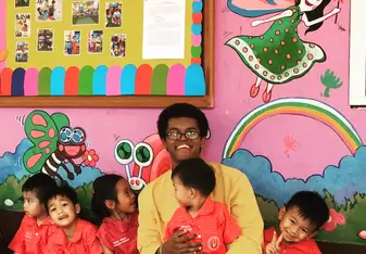 My youngest class. K1/1 (ages 3-4)