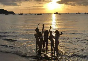 Beach with friends!