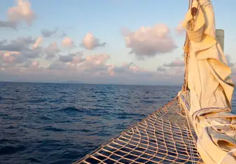 Approaching Elba Island