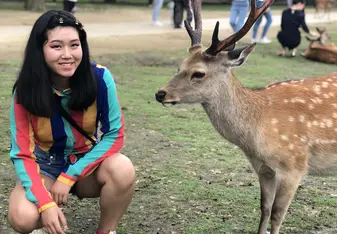 Me and the deer
