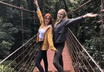 Hanging bridge in Monteverde
