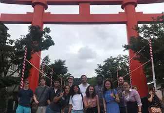 Fushimi Inari Shrine Osaka Group Picture