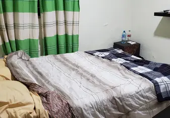 The most uncomfortable bed and bedding ever!