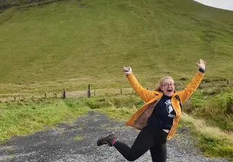 Fun on a hike!
