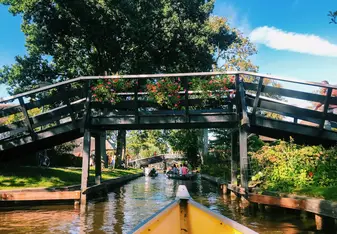 Giethoorn, Netherlands. The “Venice” of the Netherlands 