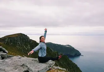 Enjoying the views