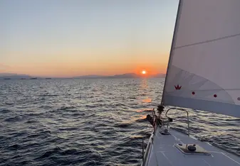 Sailing in the Greek islands 