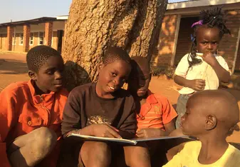 The kids loved the new books!