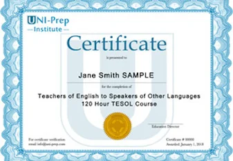 TESOL/TEFL Certificate