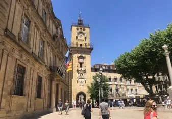 The town square. Always populated no matter what time of day 