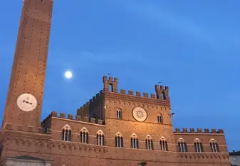 A beautiful night in the piazza del campo, our meeting/hangout spot.