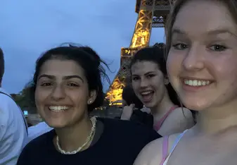 Eiffel Tower at night