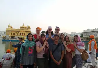 Golden temple visit 