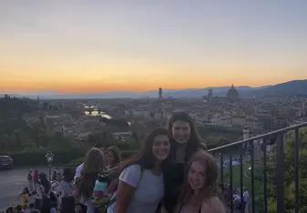 Beautiful Florence sunset