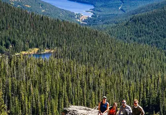 Some of the mountain views we got to see in Colorado