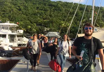 Showing up to the dock
