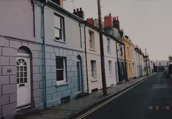 One of the many colorful streets of Brighton. Definitely worth it to just explore around town.