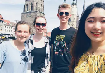 Our excursion around Halle!! 
