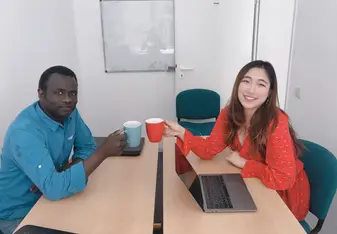 A fun class with the fantastic German teacher Adam 